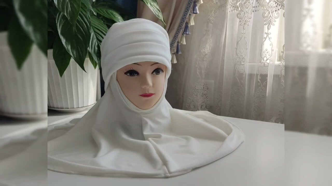 Тюрбан.  Астарлы тюрбан.  Кимешек тігу