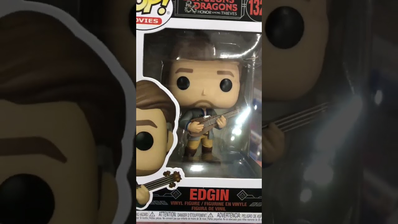 Chris Pine as Edgin in Dungeons and Dragons Funko Pop Movie 2023