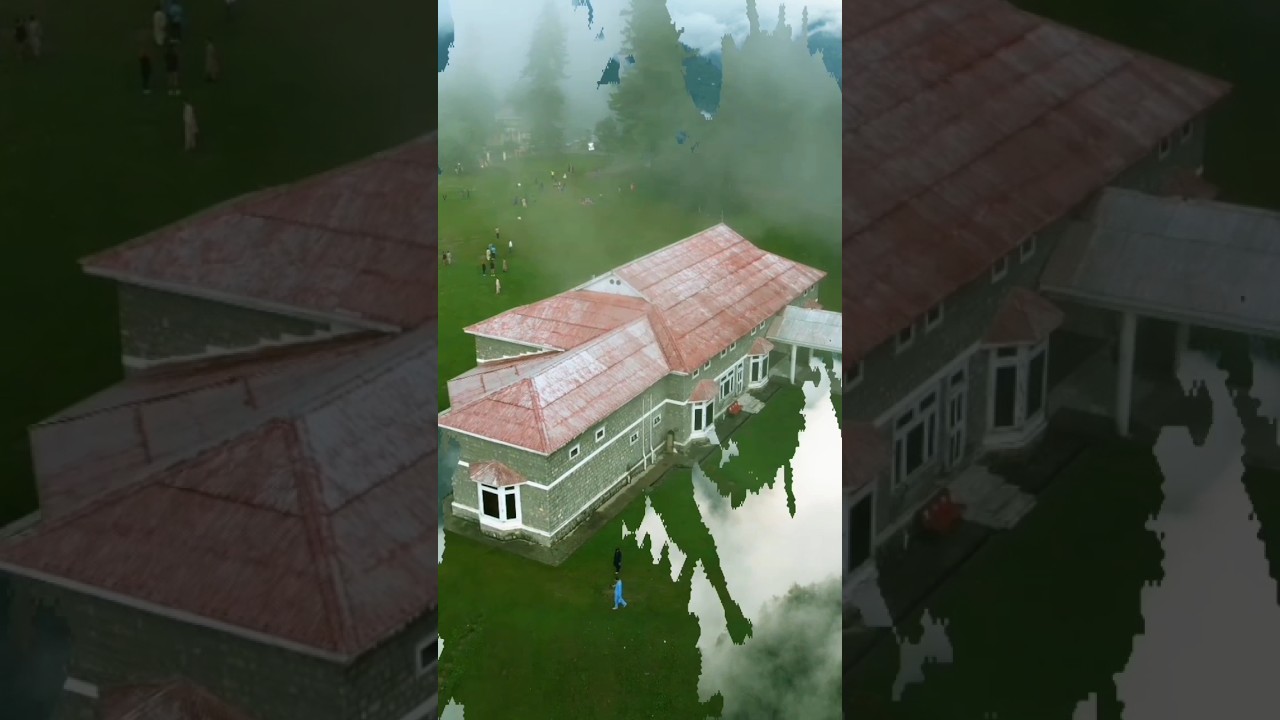 Shogran Valley Aerial View