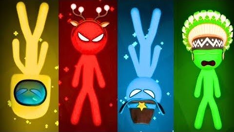 Stickman Party 1234 Player - Gameplay Walkthrough Part 3 - Tournament Mode (iOS, Android)