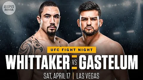 UFC Роберт Уиттакер vs Келвин Гастелум / Александр Романов vs Хуан Эспино / ЮФС ЭФИР