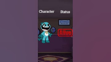 Character status in smiling/Nightmare Critters #edit #shorts #music #fyp #poppyplaytime