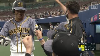 木浪聖也の犠牲フライが決勝打！チーム一丸で勝利もぎ取る｜2021年9月21日【ハイライト】中日ドラゴンズ × 阪神タイガース