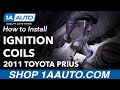 How to Replace Ignition Coils 2010-15 Toyota Prius