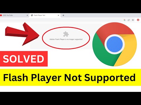 How To Enable Adobe Flash Player On Chrome | Flash Player Is No Longer Supported (SOLVED)