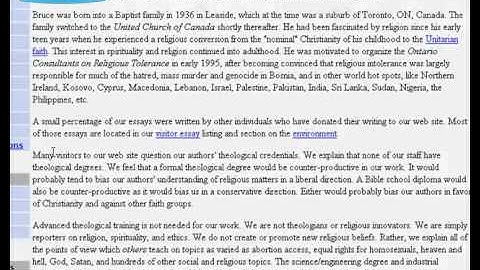 Evaluating Information on the Internet