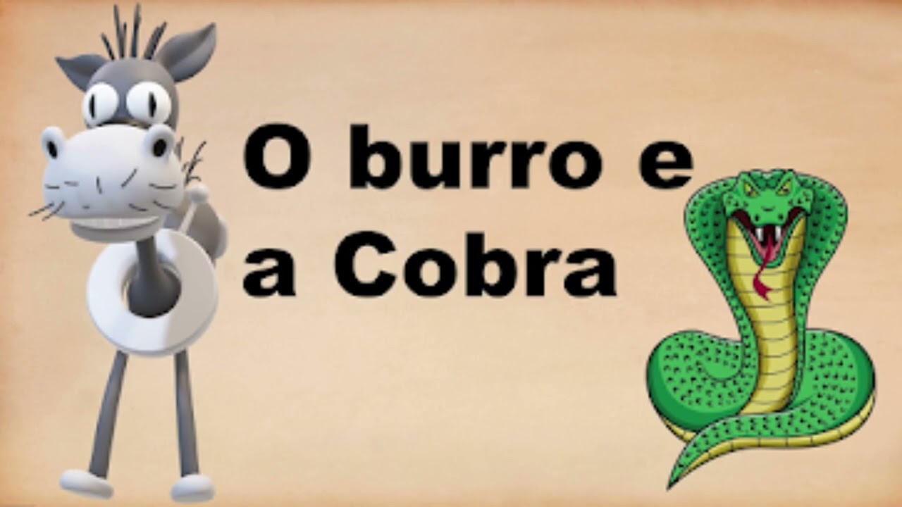 Fábula O Burro e a Cobra (com moral e interpretação) - Pensador