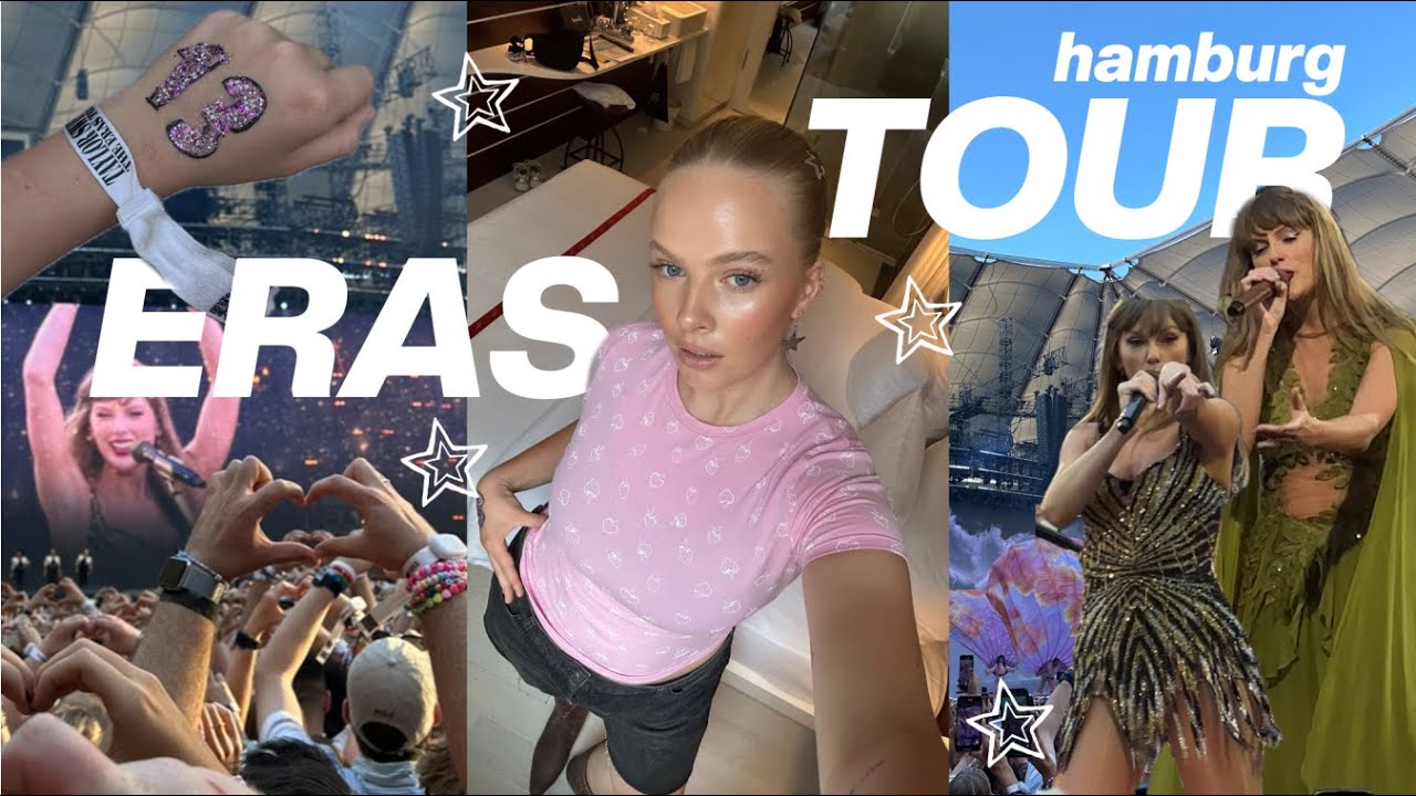 ALONE AT THE ERAS TOUR ⭐️🏹 // zwei Tage Hamburg // Taylor Swift & Kaulitz Hills // Hanna Marie