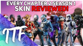 Every Chapter 2 Season 1 Fortnite Skin REVIEWED! (Fortnite Battle Royale)