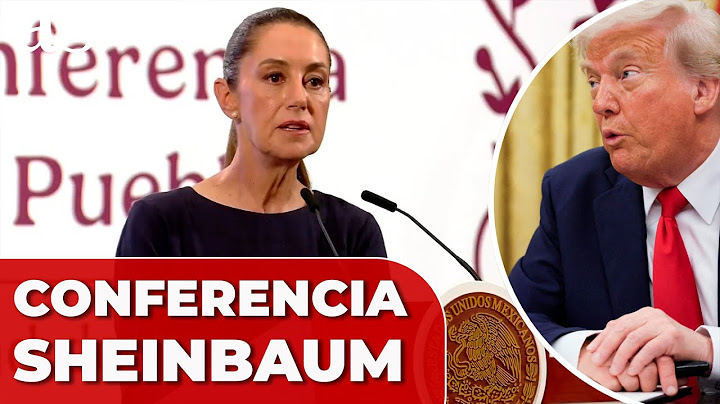 NUEVA CONTESTACIÓN de CLAUDIA SHEINBAUM a TRUMP por el ENVIO de TROPAS ESTADOUNIDENSES a MÉXICO