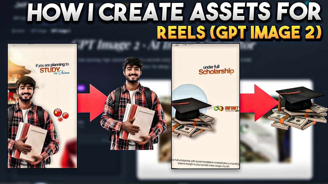Relate Picture How I Create Reel Assets Using AI (GPT Image 2) - YouTube