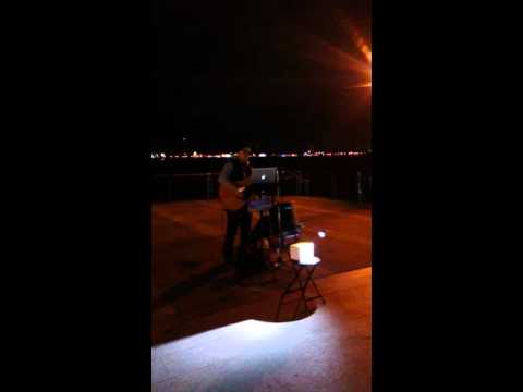 街頭藝人Wesley Li 淡水老街.2 （2015/12/30）