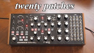 Celebrity Twenty Moog Subharmonicon Patches Net Worth