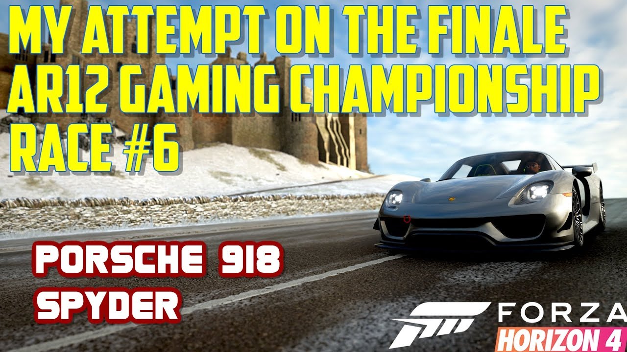 My attempt on AR12's Elgato Gaming Championship Finale Race | Forza Horizon 4
