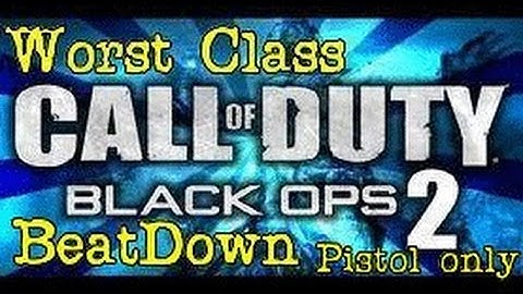 Black Ops 2 | Worst Class Beatdown (Pistol Only Free For All) B23R