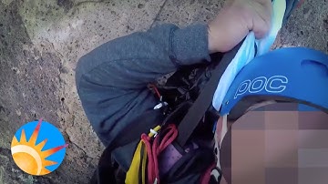 DPS rescues base jumper who got stuck on the Superstition Mountains