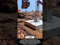 Excavator Lifting Reinforced Concrete Foundation Components !! #innovation #tool #excavator