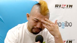 渡慶次幸平　試合後インタビュー / Yogibo presents RIZIN.32