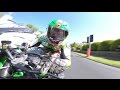 NEED FOR SPEED! 206mph!! Supercharged KAWASAKI Ninja H2R!James Hillier - TT 2015! 331km/h!