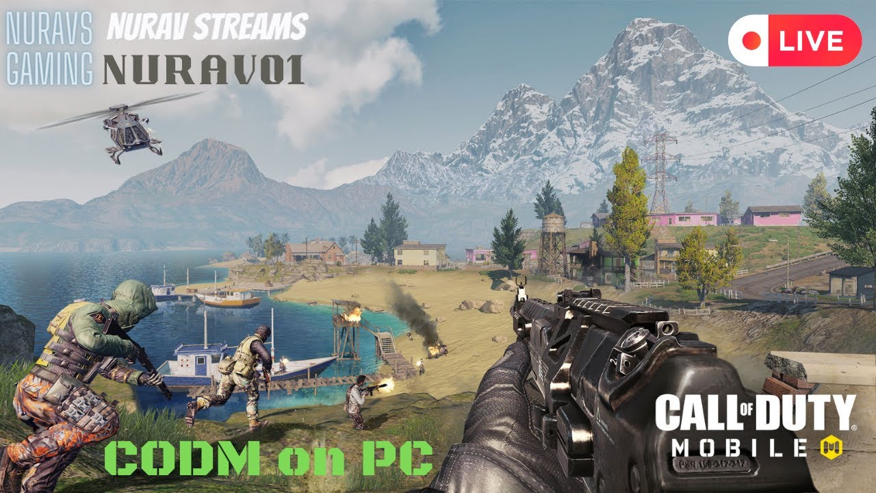 [LIVE] Playing CODM on PC/EMULATOR  | NURAV STREAMS | NURAV01