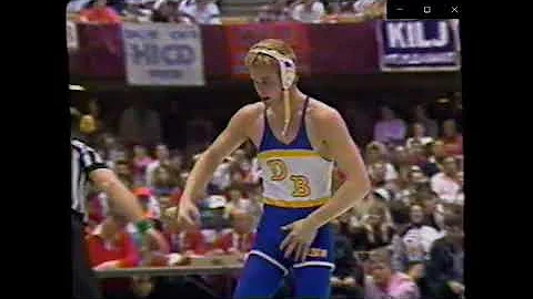 1991 IA HS St  Finals 160: Houdek vs  Purdy, Wedge...