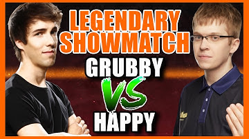GRUBBY vs HAPPY | LEGENDARY SHOWMATCH - P.1