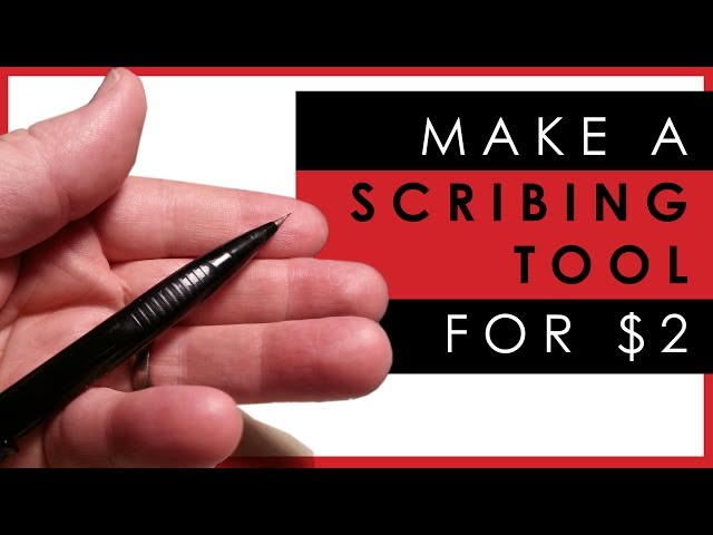 How to make your own panel line scriber tool for $2 