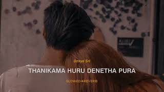 Thanikama Huru Denetha Pura || තනිකම හුරු දෙනෙත පුරා - slowed+reverb