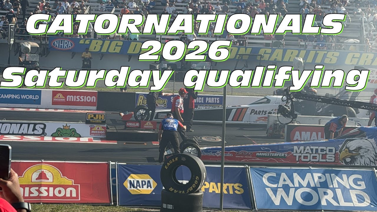 ￼Gatornationals 2026 Saturday Qualifying Coverage! TOP FUEL | FUNNY CAR | MOTO