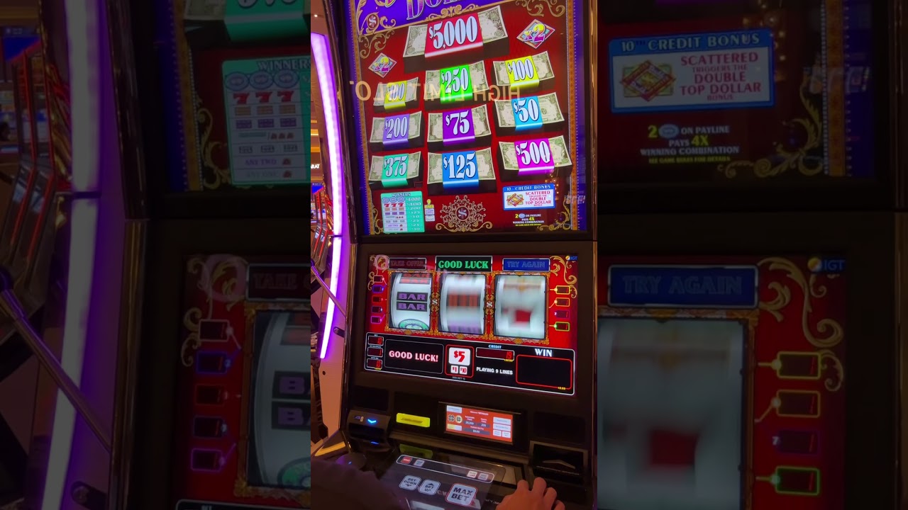 smokey mountain casino $50/Spin Double Top Dollar!! 💵 slots slotscasinogames lasvegas casino slot