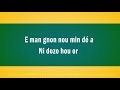 Tgang le Technicien - Non Sior (Vidéo lyrics officielle)