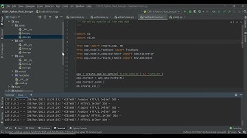 FeedbackForum - Using Python flask framework (overview)