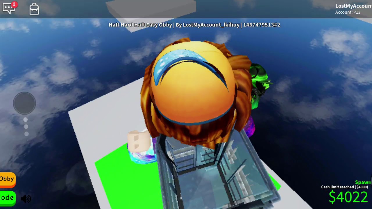 Playing Obby Creator Playing My Obby Id Down Below Roblox Youtube - image id roblox obby creator