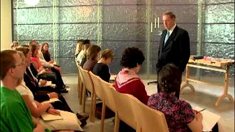 Day with Elder Holland - Chapman University Fish Interfaith Center Dedication - April 2005