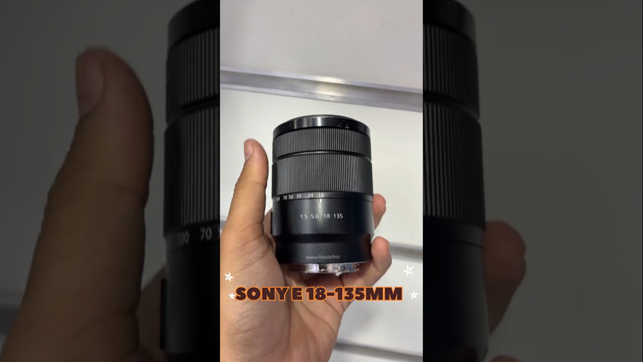 Sony E 18-135mm f/3.5-5.6 OSS APS-C Zoom Lens | SEL18135 | SK401