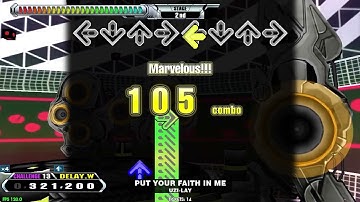 【LV13】DDR / PUT YOUR FAITH IN ME - CHALLENGE DOUBLE with handclap