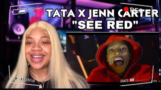 TaTa x Jenn Carter - See Red (Official Music Video) Shot By: Jus_MH || *Redslay Reaction*