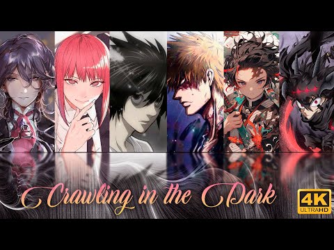 AMV MIX ANIME ONLAP CRAWLING IN THE DARK 4K 60FPS