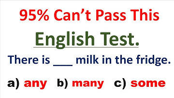 English Vocabulary & Grammar Test ✍📖 95% can