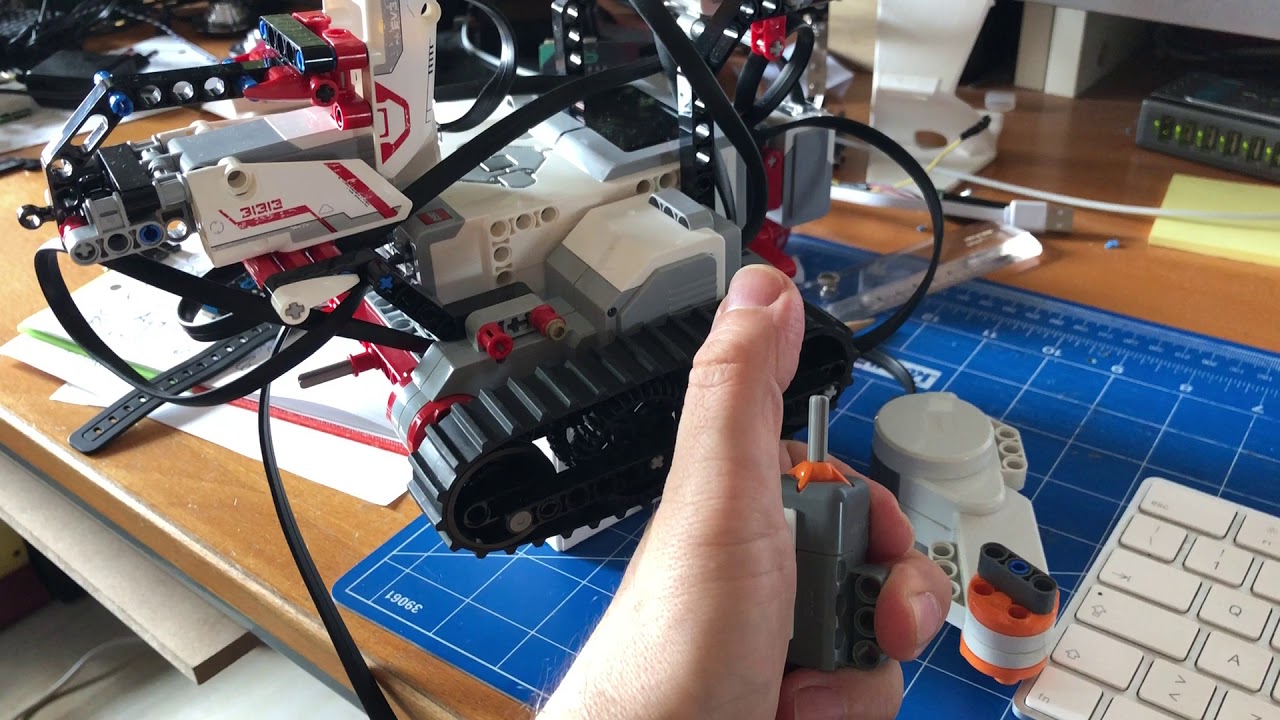 EV3 motore NXT Touch Sensor NXT - YouTube