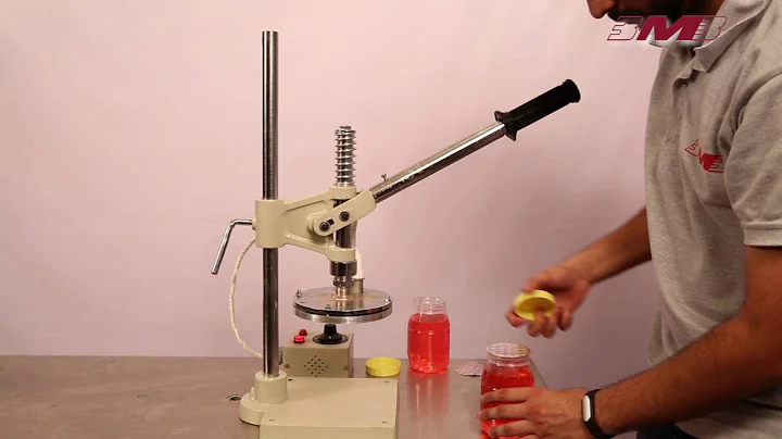 Manual Heat Sealing Machine (Ideal for sealing aluminium foils on plastic jars)