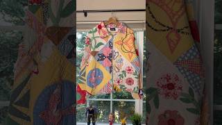 making a quilt jacket #sewing #quiltjacket #thrifting #diy #thriftflip