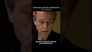 İskender Büyük Parmaksiz At İmzayı