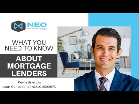 What You Need to Know About Mortgage Lenders