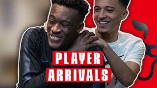 Warm Welcome for Hudson-Odoi & Rice as England Squad Reunites! | Player Arrivals | Inside Access