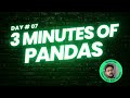 Day 7: Grouping and aggregating data (groupby and aggregation functions)