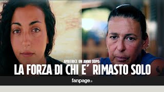 Amatrice, un anno dopo: "Ho visto morire i miei due figli e mia mamma: sono rimasta sola"