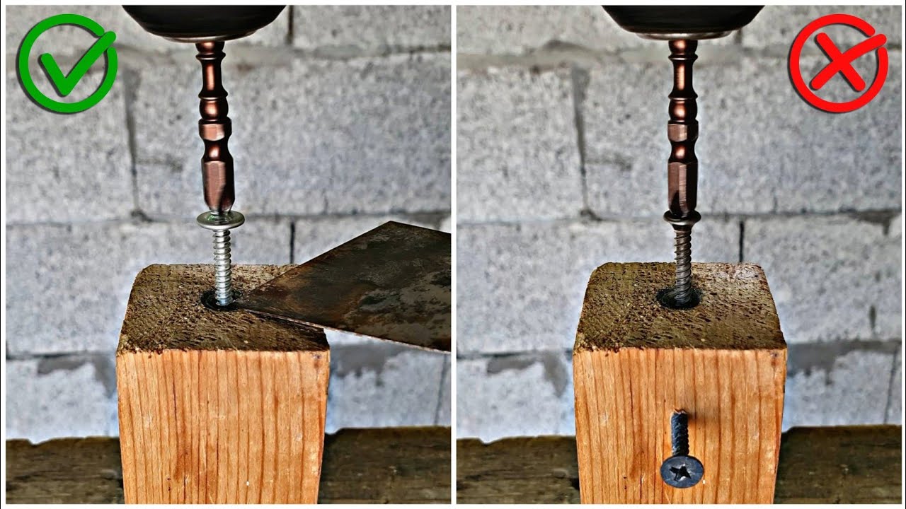 4 секрета деревообработки! Плотники не хотят, чтобы вы это знали. Спрячьте винт идеально