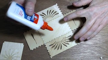 Lasercut Box: Glue-up