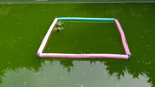 DIY Making a floating island for your aquatic floating plants